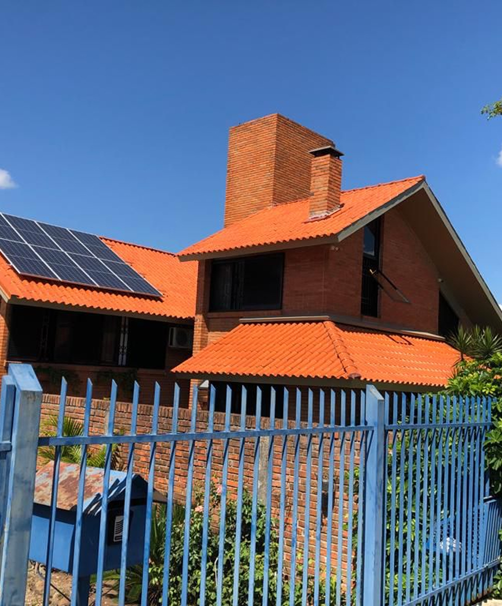 Residência em Alvenaria com Telhado Cerâmico